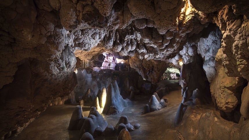 best spa of Tuscany grotta giusti