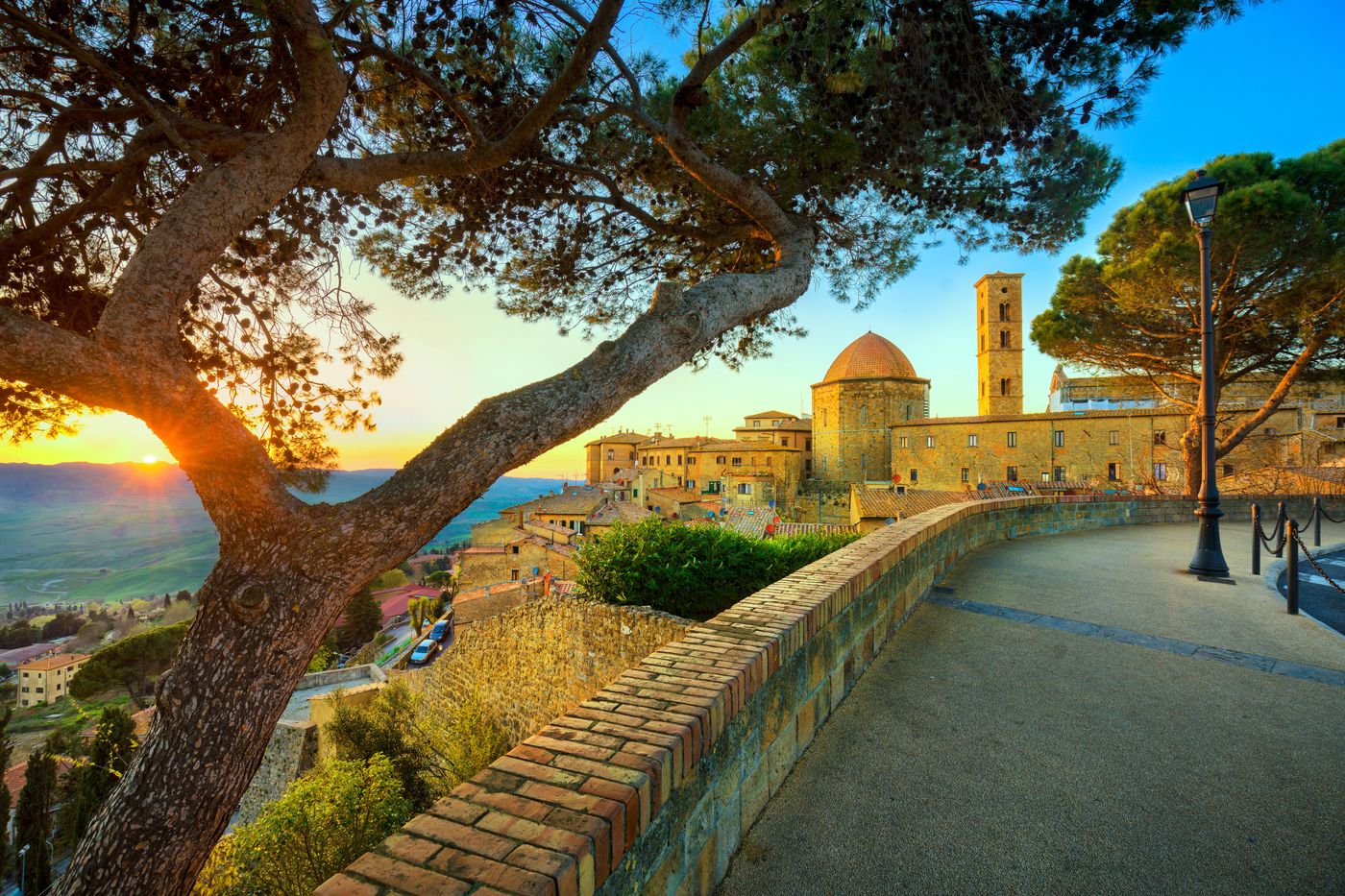 medieval hamlet volterra